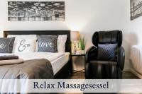 Relax-Apartment Biberach - Relax Massagesessel - Smart-TV 85 Zoll - voll ausgestattete Küche - High-Speed Internet - Arbeitsplatz mit Curved Monitor - Chambres d'hôtes Biberach