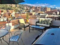 Apartment with terrace and panoramic view Usaquén - Ferienwohnung