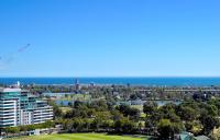 Luxury 2BR APT - Stunning Bay View CBD View LV16 - B&B Melbourne