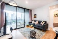 2BR, 1BA Apt with Balcony,Pool,Gym,Sauna & Parking - B&B