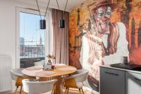 Fuzja Jazz Taras z widokiem na Elektrownię Scheiblera Darmowy garaż - B&B Lodz