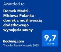 Domek Madzi - Misiowa Polanka - domek z możliwością dodatkowego wynajęcia sauny - Chambres d'hôtes Kamienna Góra