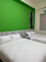 Vierbettzimmer mit Bergblick