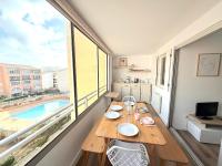 Appart Confort 4-6 Pers Agde,Animaux ok, Plage Richelieu à 150m, Piscine, Parking, Aqualand - - Chambres d'hôtes Le Cap d'Agde