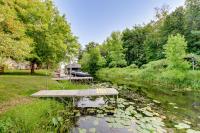 Waterfront Wahkon Home with Wraparound Deck and Docks - B&B Isle