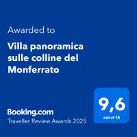 Villa panoramica sulle colline del Monferrato - Chambres d’hôtes Calamandrana