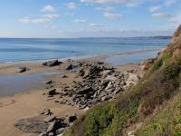 Romantic cliff top chalet at Whitsand Bay beach - B&B Torpoint