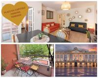 Appartement le Terracotta - Parking - Place du Capitole - B&B Toulouse