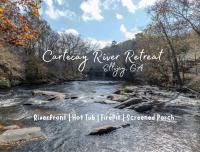 Riverfront Home w Deck & Hot Tub - Ferienwohnung Ellijay
