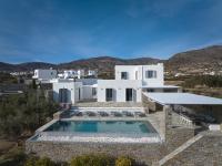 IOKASTI LUXURY VILA with private pool & sea views-12 guests - Chambres d’hôtes Drios