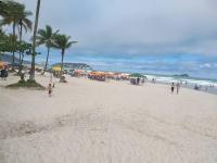Apto aconchegante pé na areia - Ferienwohnung Guarujá