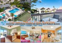 Upgraded Lake House Condo Across Siesta Key Beach - Ferienwohnung Sarasota