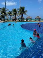 Ancorar Flat Resort a Beira Mar 2 Quartos em Porto de Galinhas - Chambres d’hôtes Ipojuca