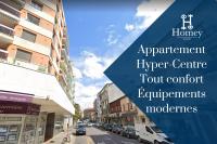 HOMEY SUPERCHILL - Appartement moderne et tout équipé - Netflix et WiFi inclus - Situé en Hyper-centre - Proche Genève - B&B