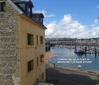 Le petit fort, vue magnifique vue sur le port et la mer - Chambres d'hôtes Dieppe