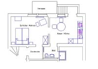 Gartenblick im Schwarzwaldhäusle - B&B Freudenstadt