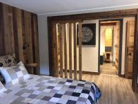 Tweepersoonskamer met 1 of 2 Bedden en Uitzicht op de Bergen