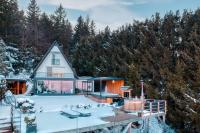 Panoramic View Cottage Heated Pool, Swimspa & Sauna - B&B Pohorje