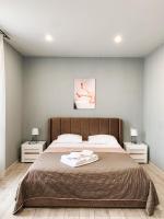 Apartments Domovik Стильна квартира, Миру 11 c кв 2 - Chambres d’hôtes Moukatchévo