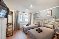 Amalfi A08 - super zentral für 4PP - 2 Zimmer & Boxspringbetten - B&B Kaiserslautern