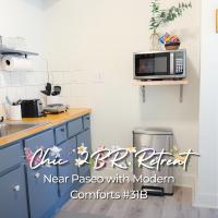 Chic 2br Retreat Near Paseo #31b - B&B