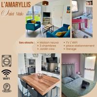 Maison neuve & lumineuse avec jardin - Bed and Breakfast Saint-Malo
