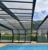 Ossau T2 5 personnes piscine climatisation 1 chambre draps serviettes inclus parking moustiquaires lave vaisselle lave linge tout confort - Chambres d'hôtes Bielle