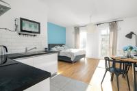 Klimatyczne i Nowoczesne Studio Very Berry w Poznaniu by Noclegi Renters - Chambres d’hôtes