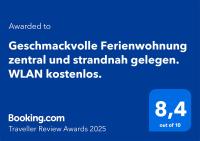 Geschmackvolle Ferienwohnung zentral und strandnah gelegen. WLAN kostenlos. - B&B Norderney