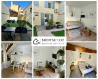 Le patio, T2 en centre ville - B&B