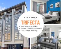 Modern Uptown 2BR Free Parking & Private Balcony - Ferienwohnung