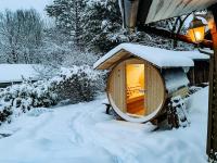 Lodge mit Sauna & Seeblick für Naturliebhaber - B&B Temmels