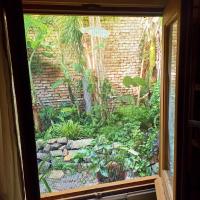 Apartamento con vistas al jardín