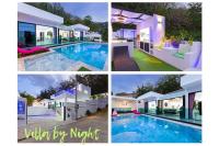 Modern Zen Oasis Villa Style - Pool, Rooftop Views & Playground - All-Inclusive - 4BR-3BA - Bed and Breakfast Ban Raboet Kham