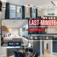 PREMIUM DEALS l LAST-MINUTE ESCAPE l 1 X SUPER KING BED AND 3 SINGLE BEDS l WEMBLEY STADIUM LOCATION, FREE PARKING, SLEEPS 8 l Elevate Living Estates Short Lets & Serviced Apartments Wembley - Chambres d’hôtes