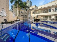 100 metros da praia - Condomínio - 3 suítes - Churrasqueira - Ferienwohnung Guarujá