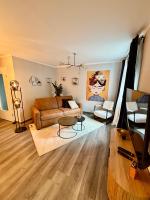 Stilvolle Einliegerwohnung mit Boxspringbett - B&B Babenhausen