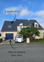 Studio neuf à proximité de Saint-Malo, à 2km des plus belles plages de la côte d'Emeraude - Bed and Breakfast Saint-Coulomb