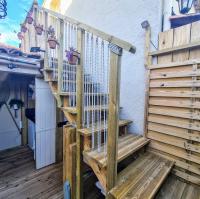 Haut de villa, terrasse, barbecue, vélos - Chambres d’hôtes La Garde