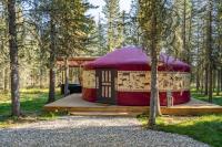 Shanti Yurt with private hot tub in Bragg Creek - Ferienwohnung Bragg Creek
