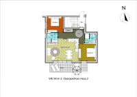 Apartamento de 2 dormitorios con balcón