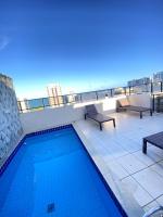 Apartamento 250m praia - Piscina - Cobertura - Garagem - Blue Tower 801 - B&B Maceió