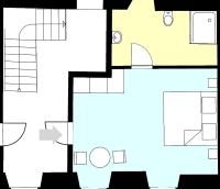Deluxe Double Room with Castle View