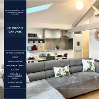 Le Cocon Landais - Clim - Balcon - Central - Spacieux - Lumineux - B&B