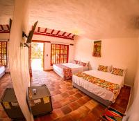 Doppelzimmer mit 2 Doppelbetten