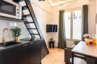 Studio élégant esprit Loft avec AC - Ferienwohnung Paris