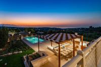 Estella Villa with Pool, Children Area, BBQ & Magnificent Views! - B&B Astérion