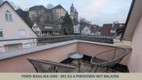 BasilikaOne, FEWO für bis zu 6 Pers mit 2 Schlafzi, Balkon und Tiefgaragenstellplatz - Chambres d'hôtes Weingarten