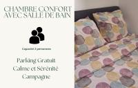 Chambre Indépendante avec Salle de Bain et Parking Gratuit - Chambres d’hôtes Pelousey