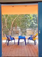 Fellini Julia loft balcony - B&B Haifa
